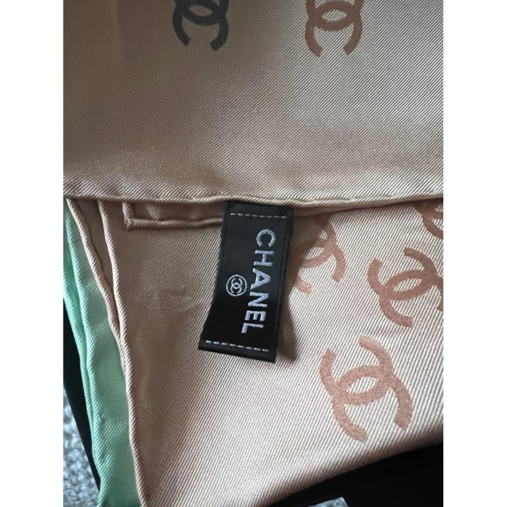 New Silk Chanel Scarf - Picture 5 of 8